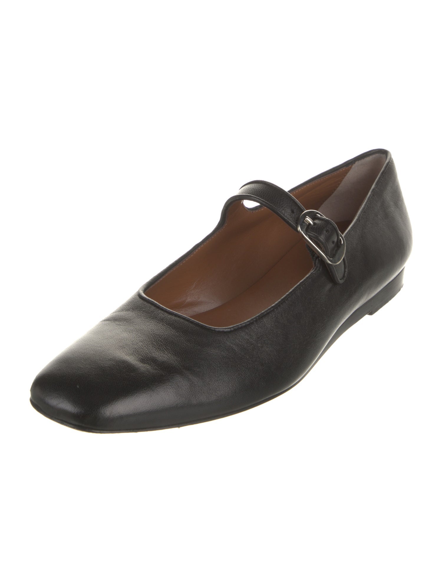 Le Monde Beryl Leather Mary Jane Flats